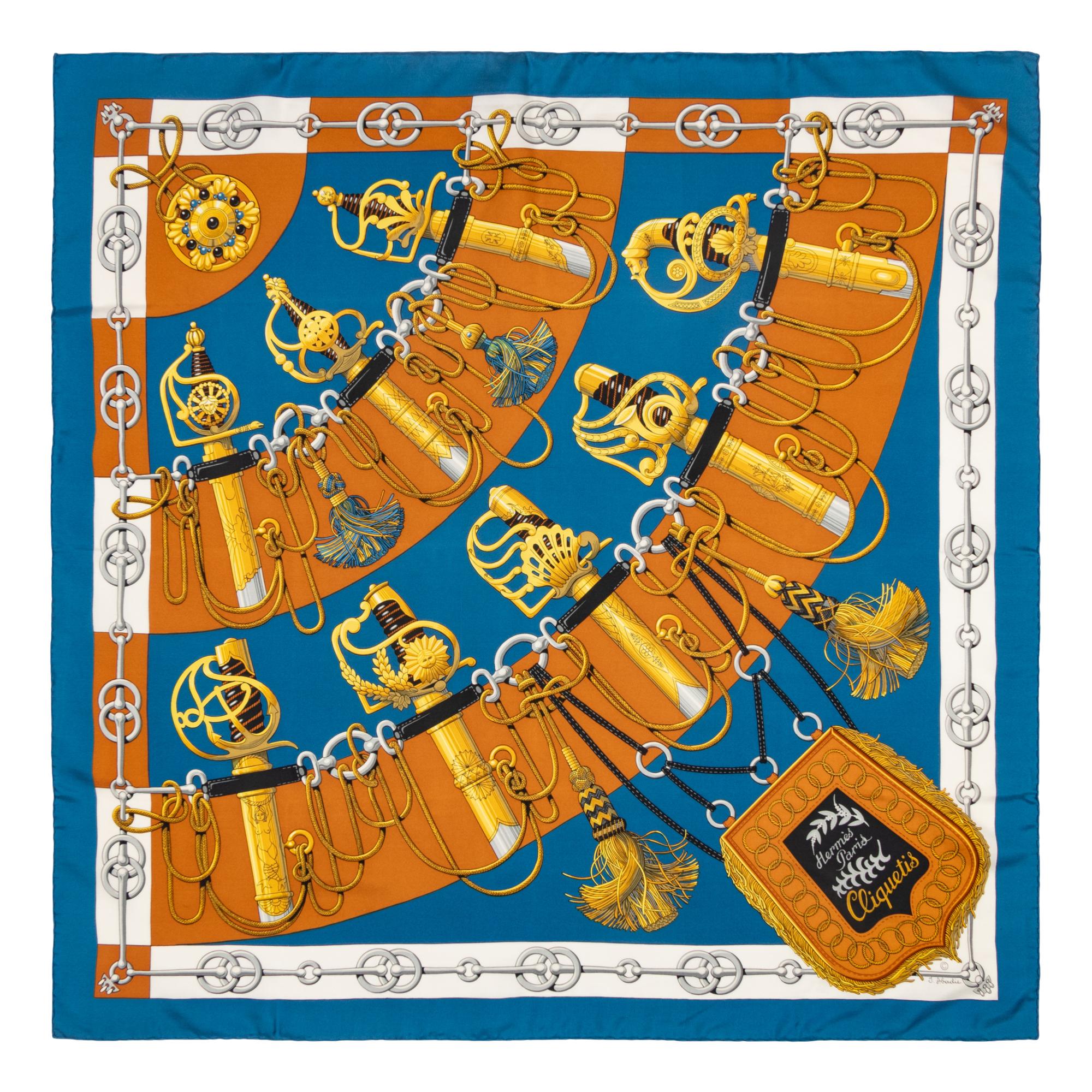 Three Hermès Scarves