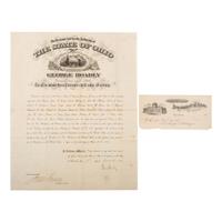 [POLITICS IN AMERICA] - [OHIO]. A group of 4 documents signed, incl. William McKinley.
