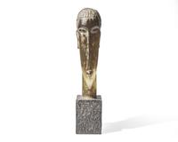 Style of Amedeo Modigliani, Sculpture of woman’s head, 20th century