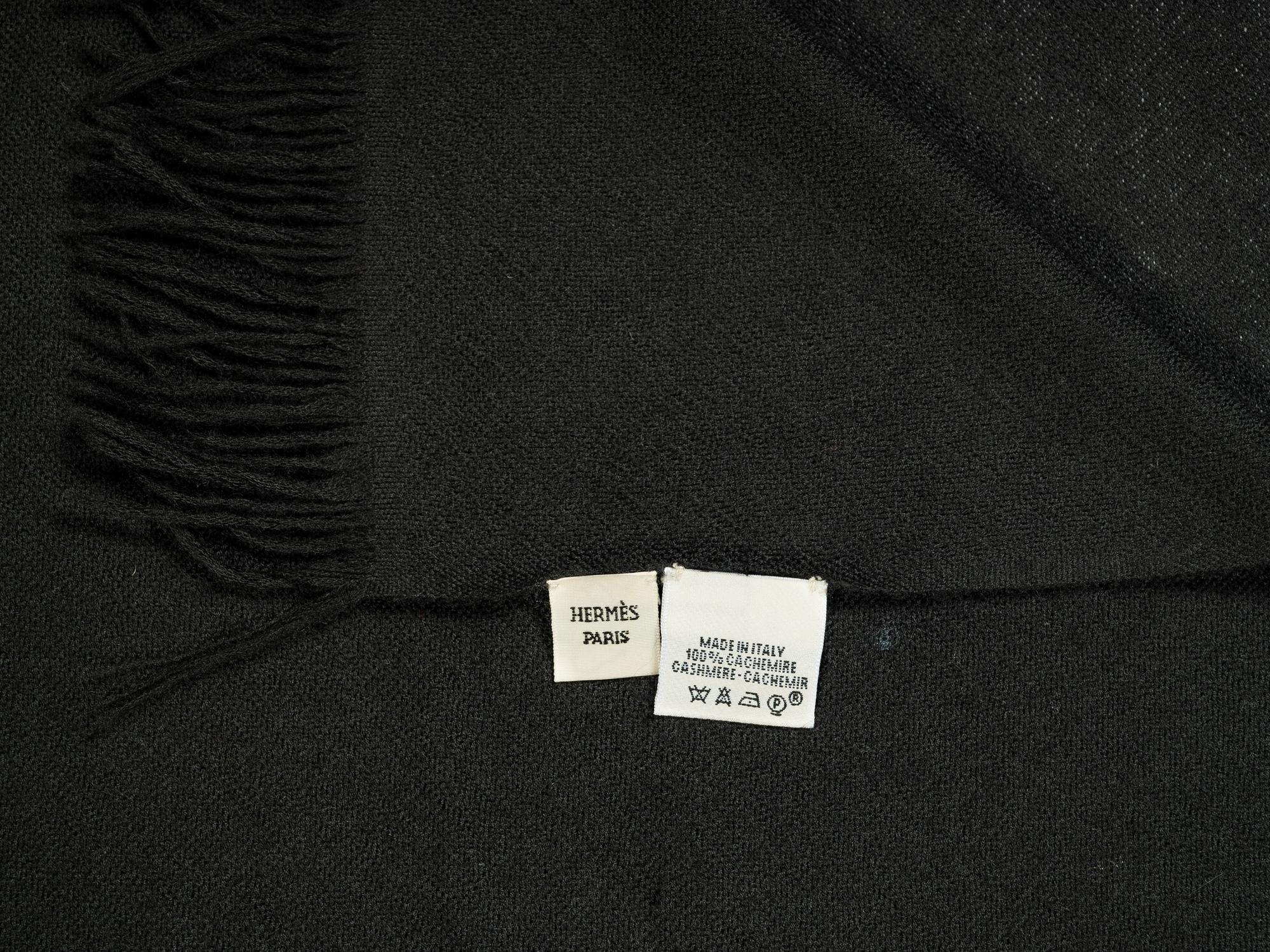 Three Large Hermès Cashmere Shawls