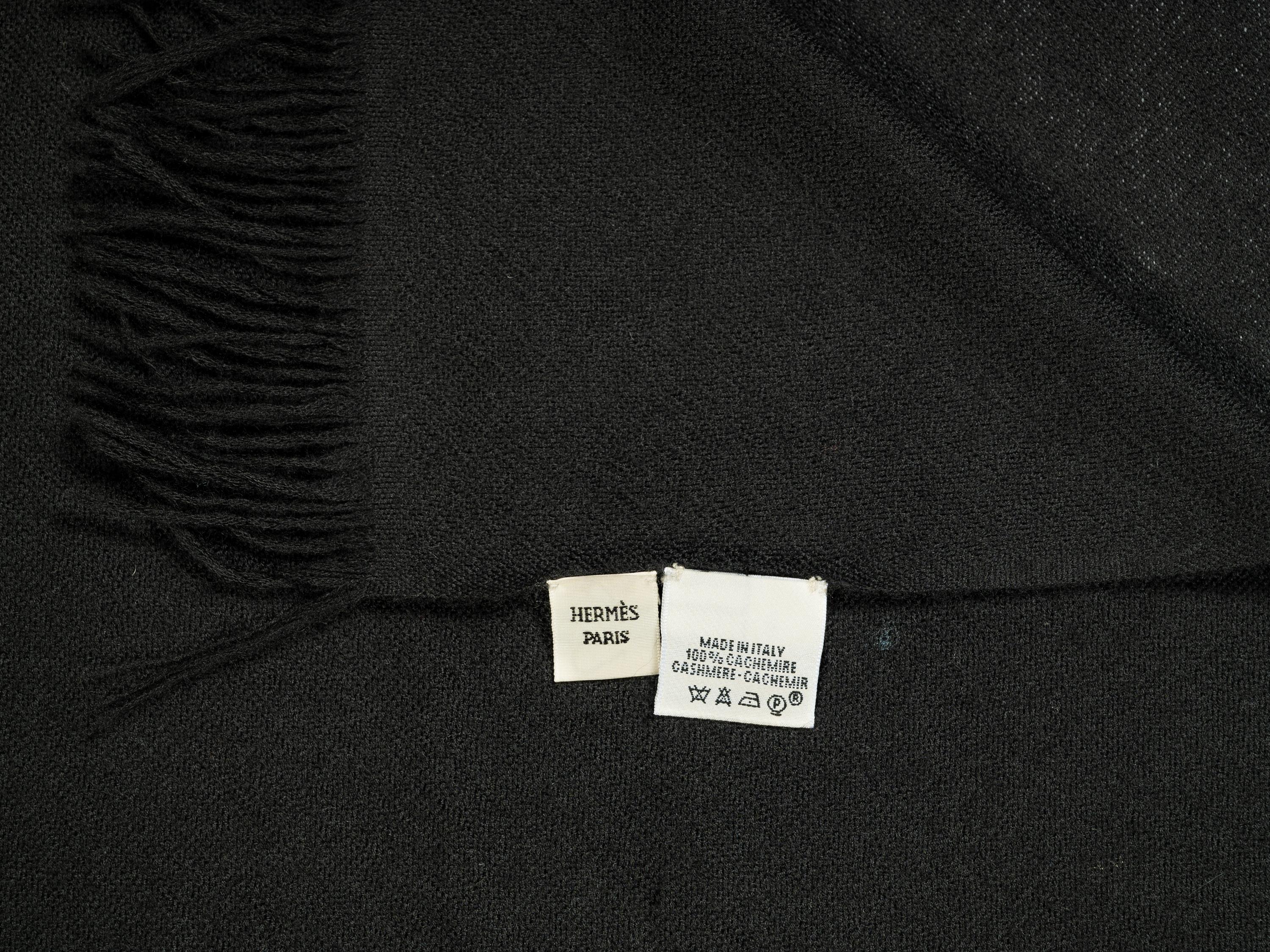 Three Large Hermès Cashmere Shawls