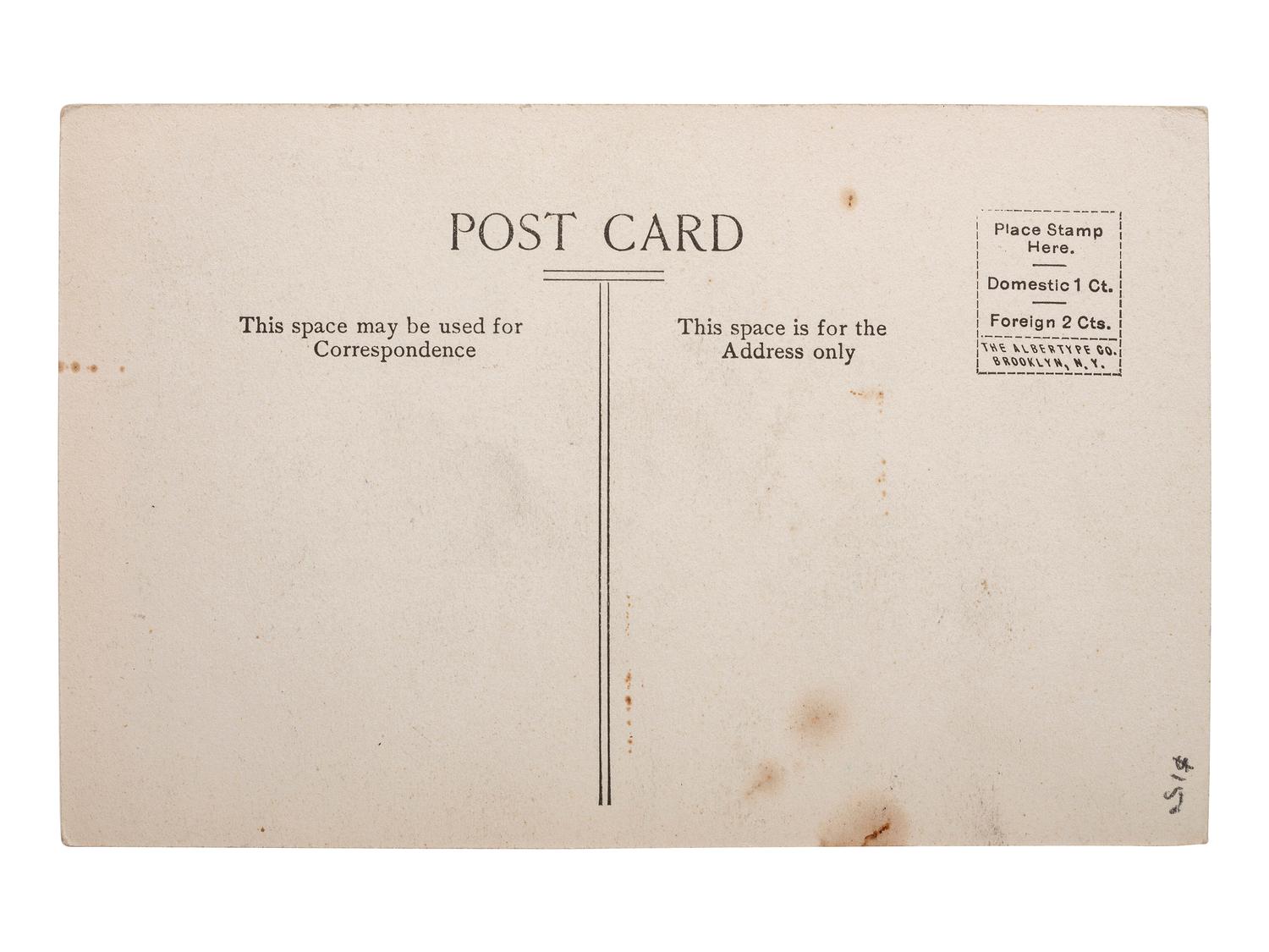 [OUTLAWS]. Postcard of Prescott, Arizona, execution. 1904.