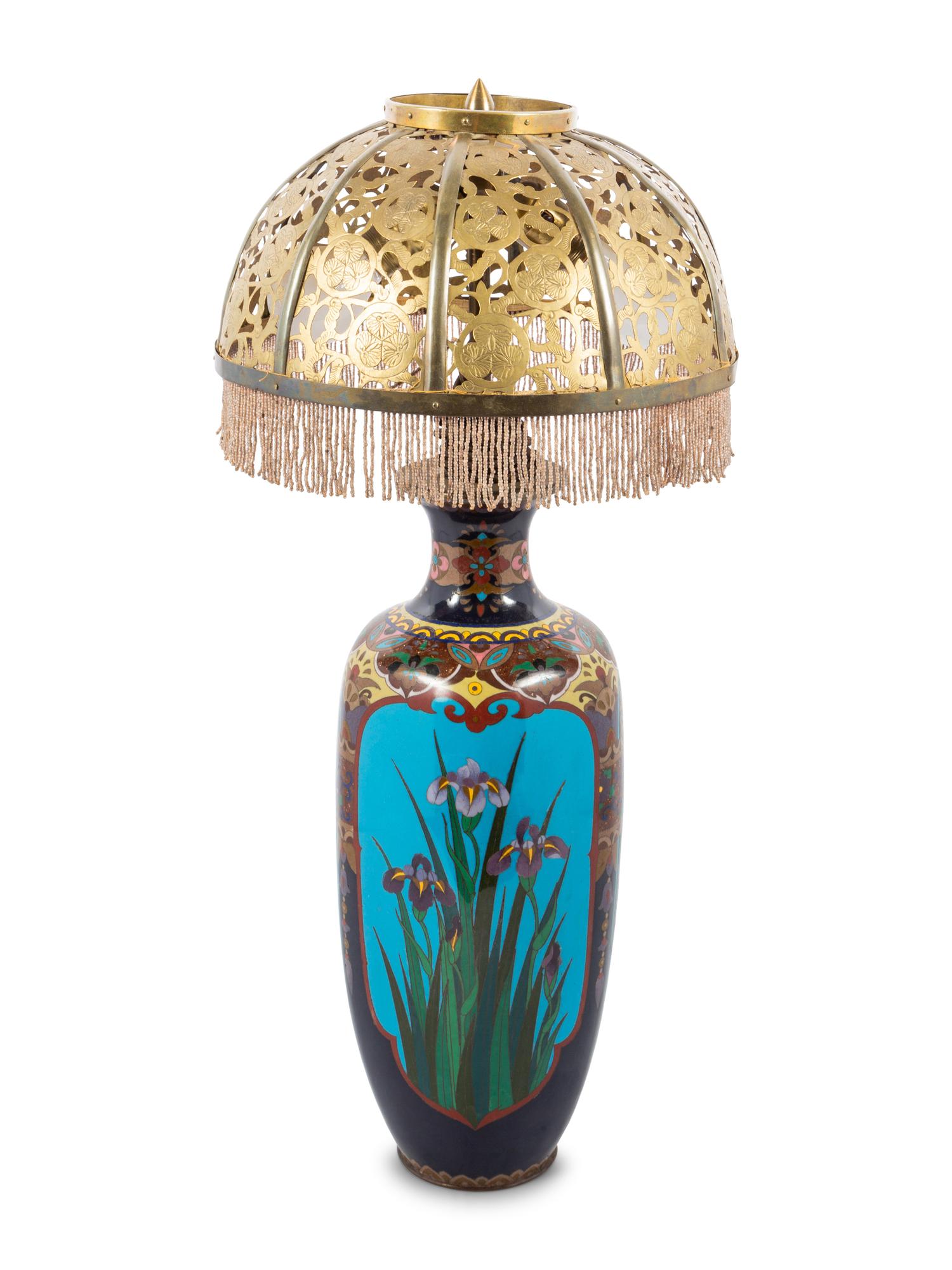 A Japanese Cloisonné Enamel Vase
