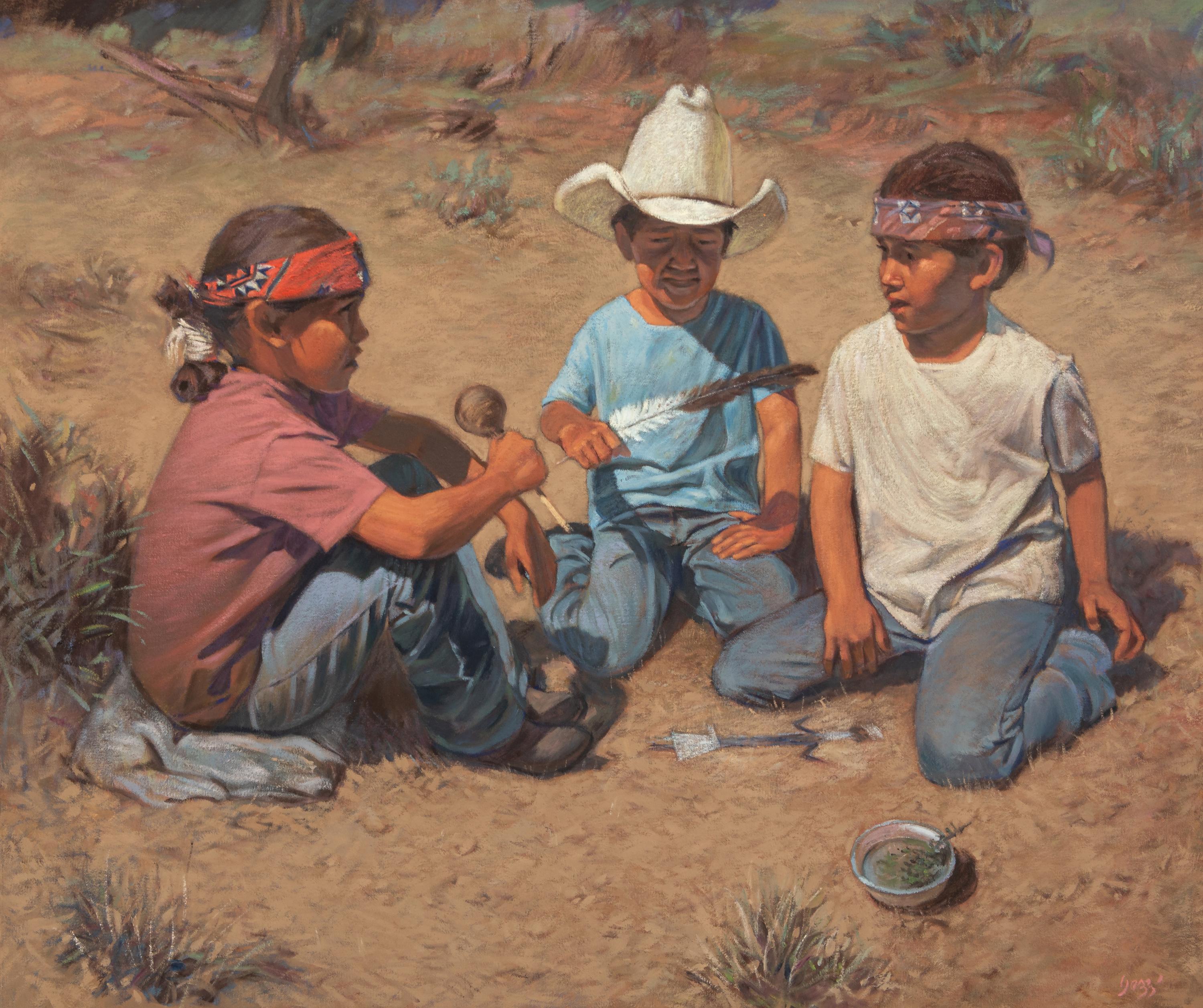 Three Children