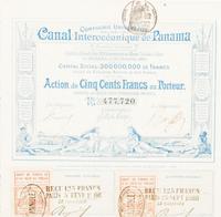 A Group of approximately 39 Prints and 11 Decorative Vintage Stock Certificates, comprising:
