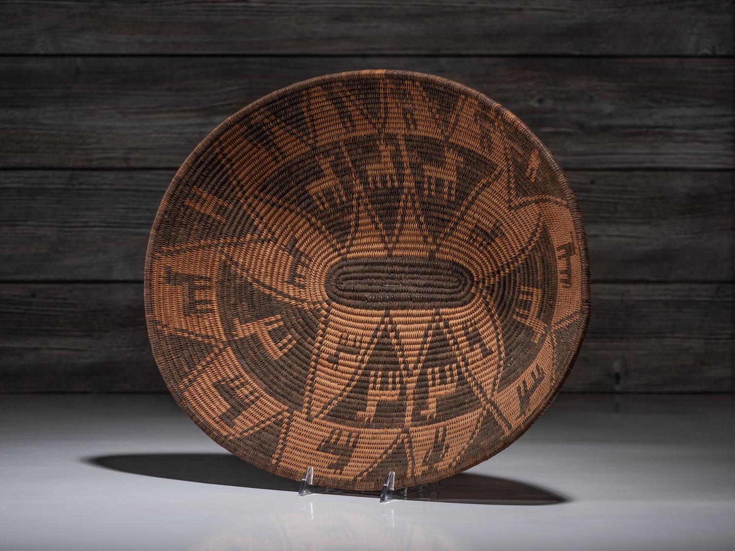 Apache Figural Basket