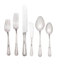 An American Silver Flatware Service