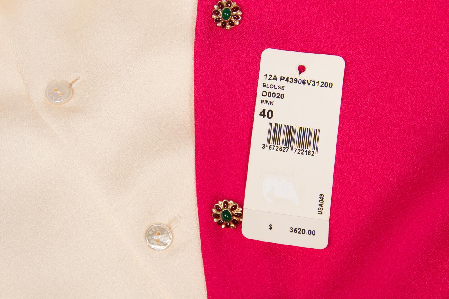 Two Chanel Silk Tops, 2010s