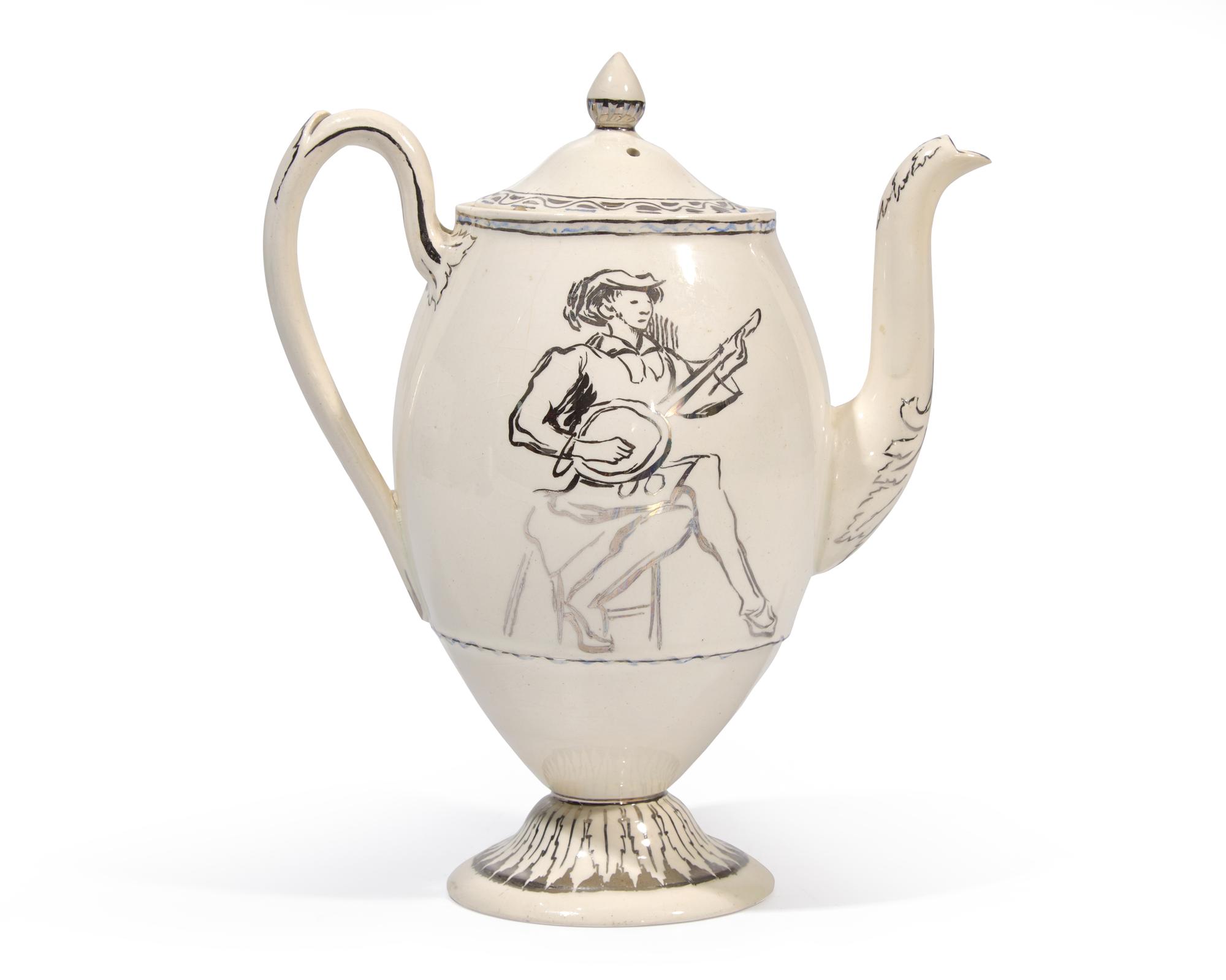 A Wedgwood Queensware Coffee Pot