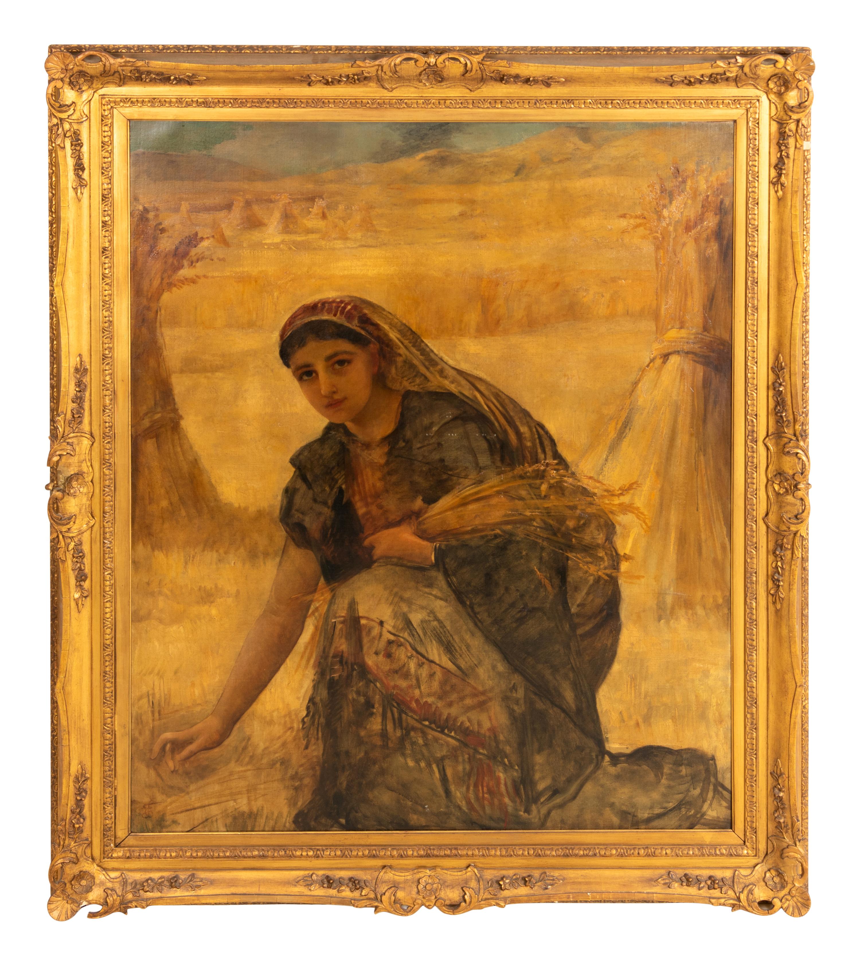 Study for Ruth Gathering Wheat