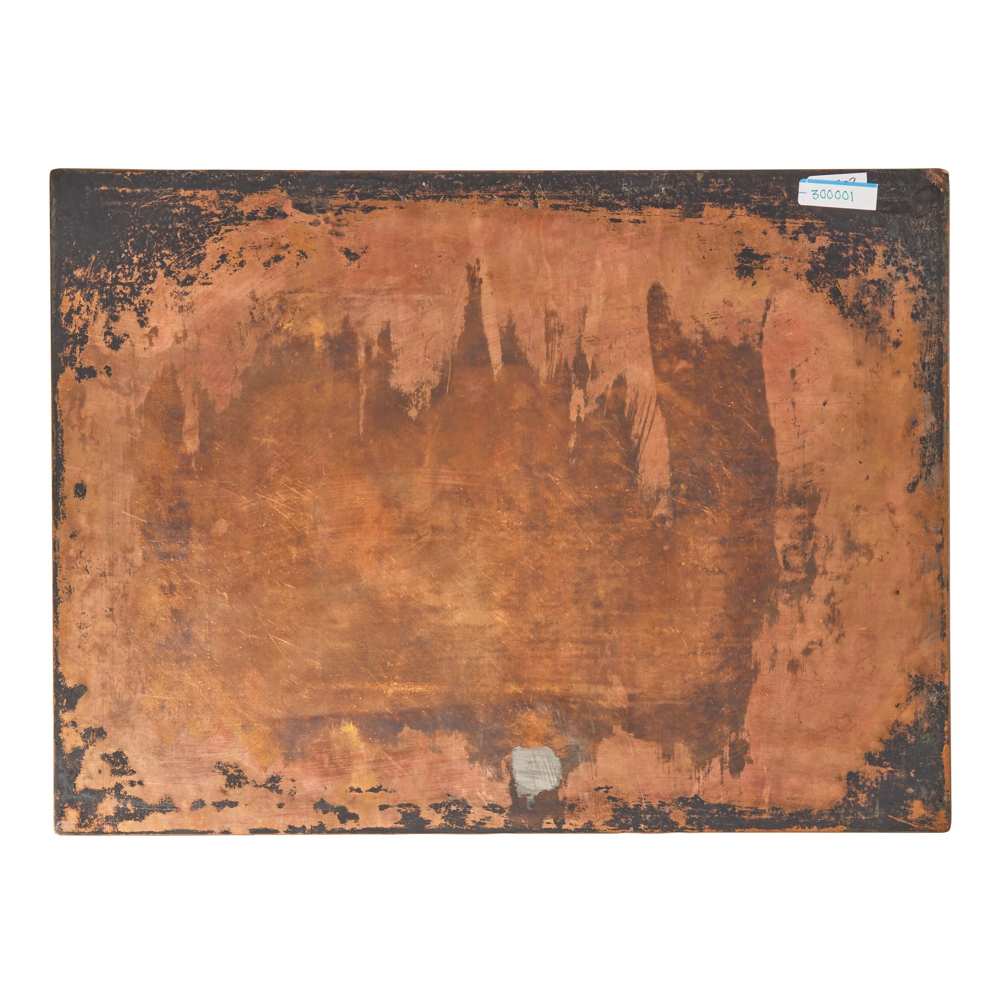 Joan Miró (Spanish, 1893–1983) Three original copper plates for La Main , 1947/1953