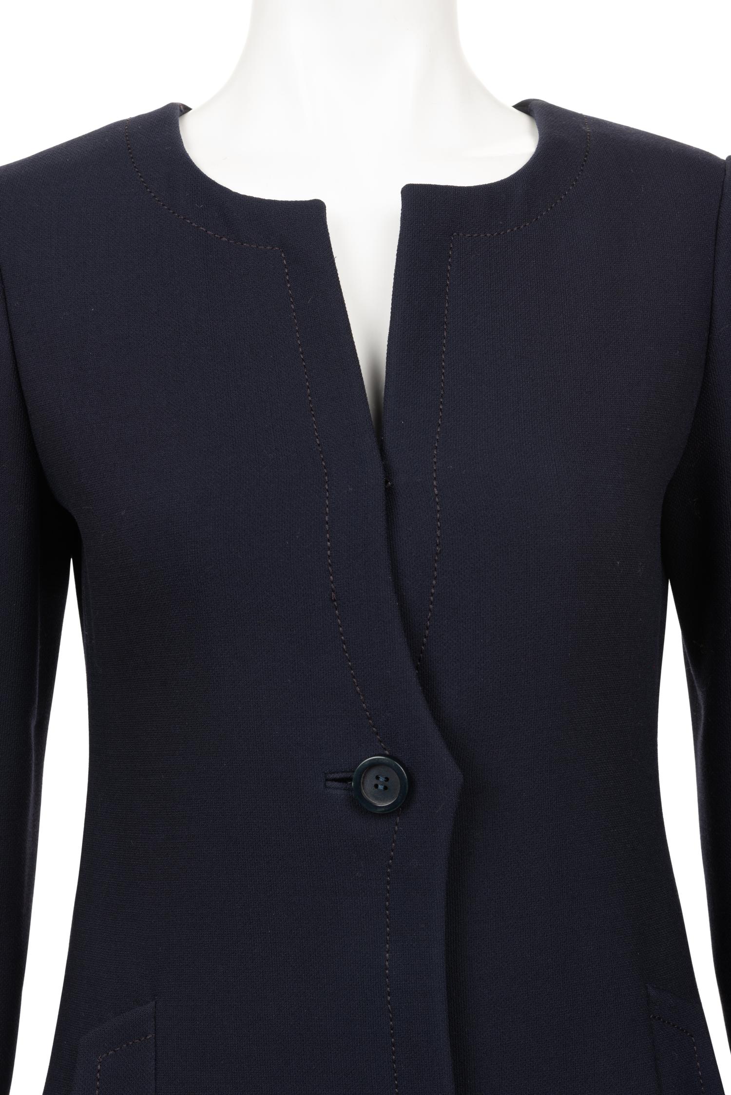 Galanos Wool Crepe Coat, 1960s