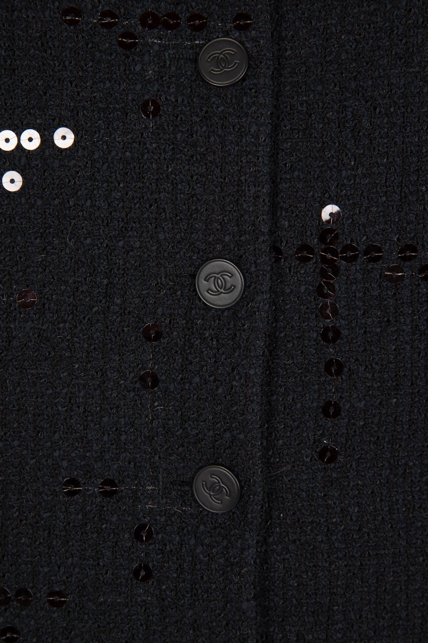 Chanel Sequined Skirt Suit, 2000s