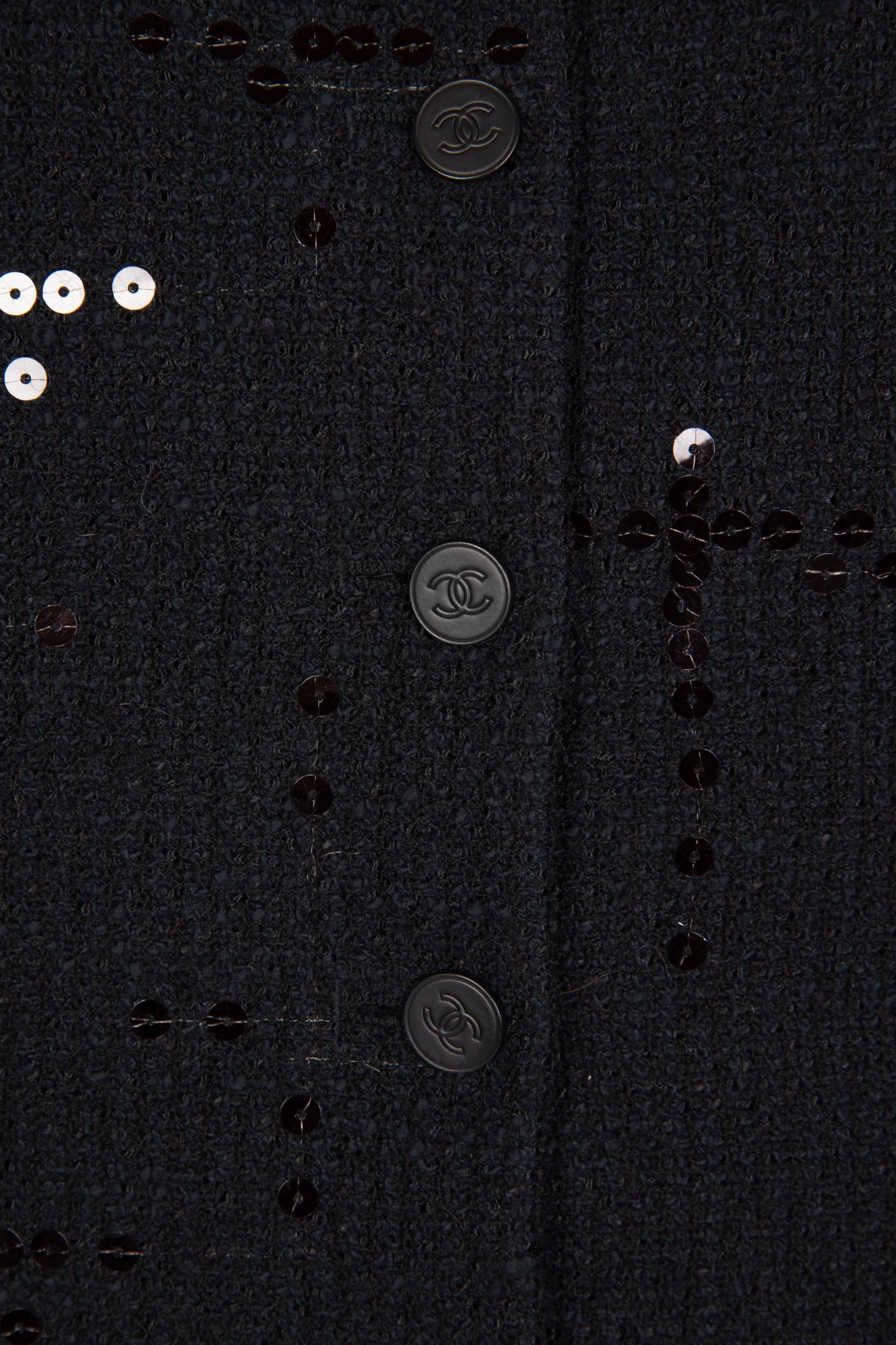 Chanel Sequined Skirt Suit, 2000s