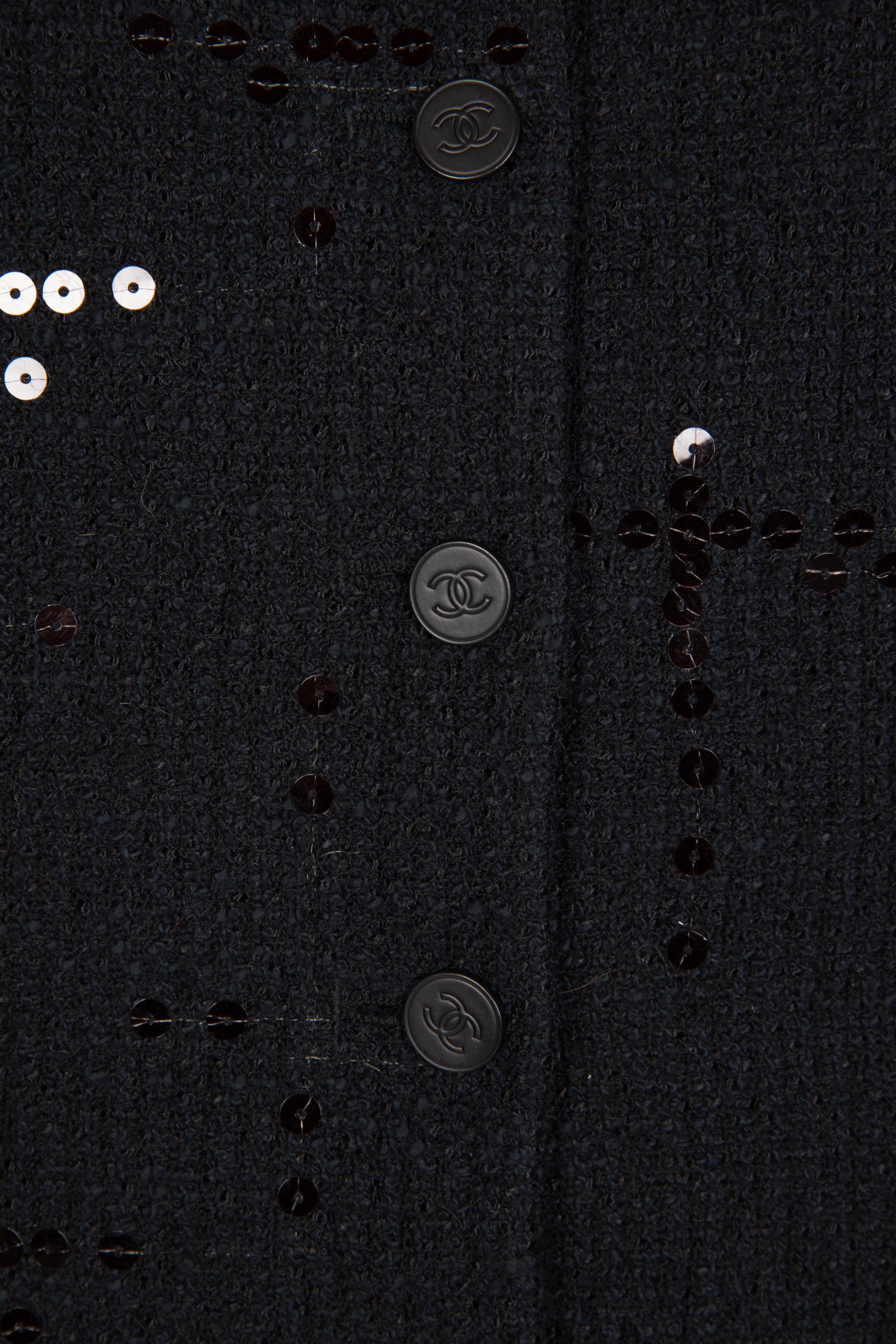 Chanel Sequined Skirt Suit, 2000s