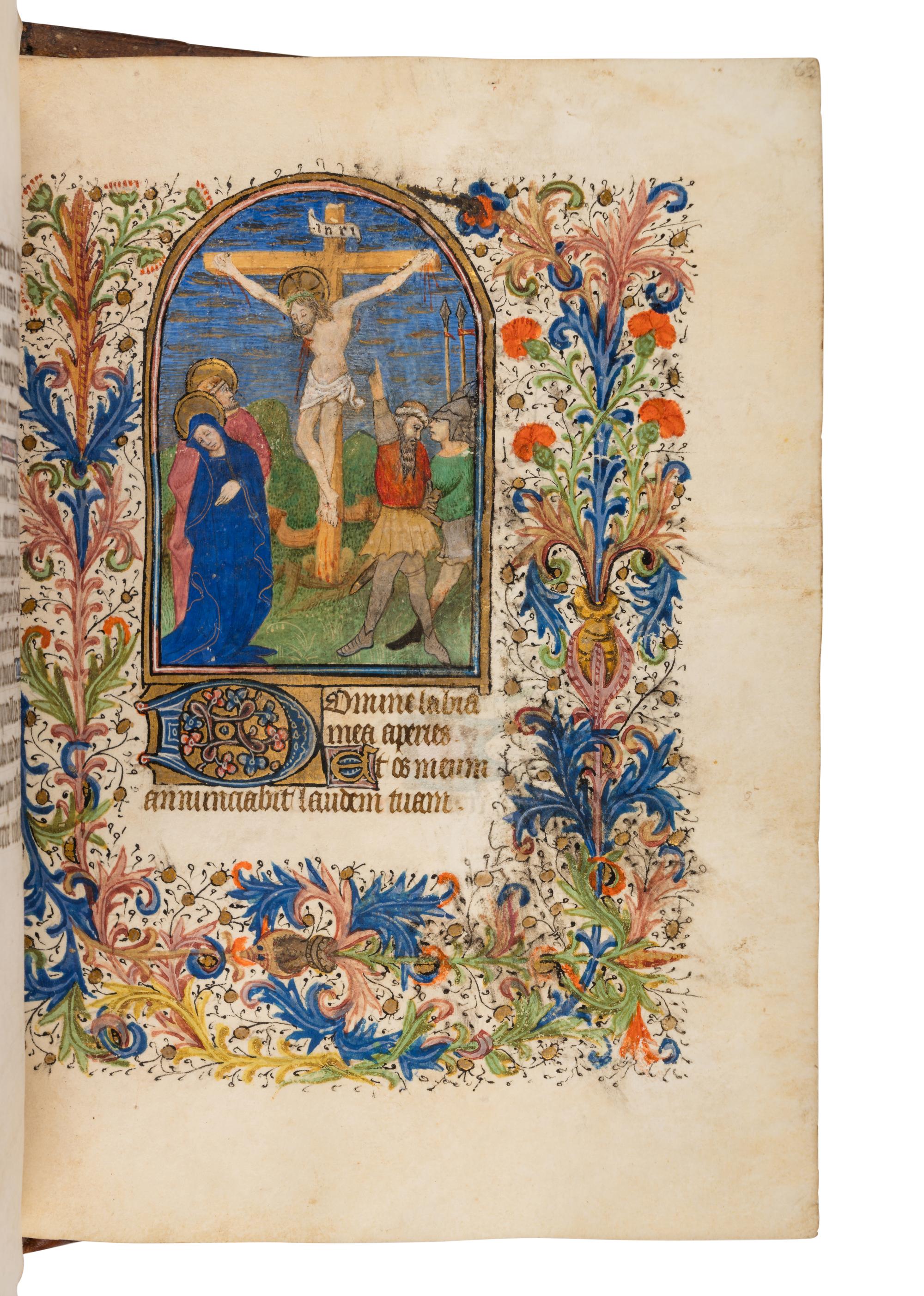 MASTER OF THE HARVARD HANNIBAL AND WORKSHOP (active Paris, c. 1420-1440) The Anne Seurot Hours, use unidentified, in Latin and French, illuminated manuscript on parchment [Paris, c. 1420-1430]
