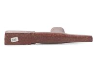 Catlinite Pipe Bowl, From Armstrong County, South Dakota