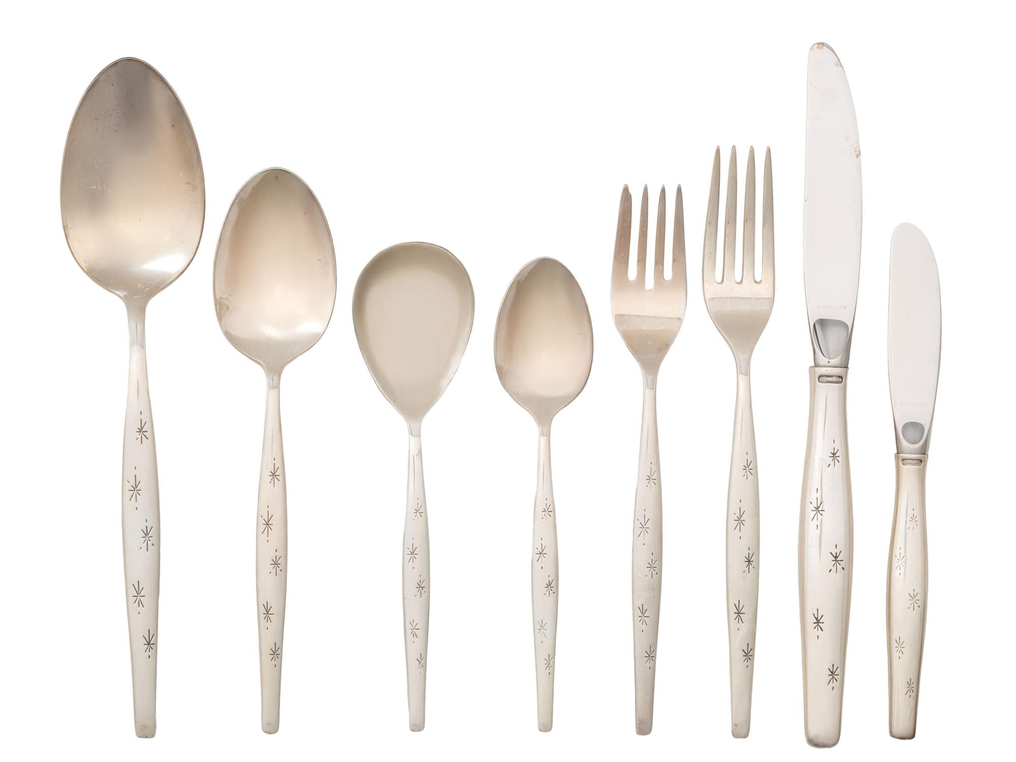 An American Silver Flatware Service