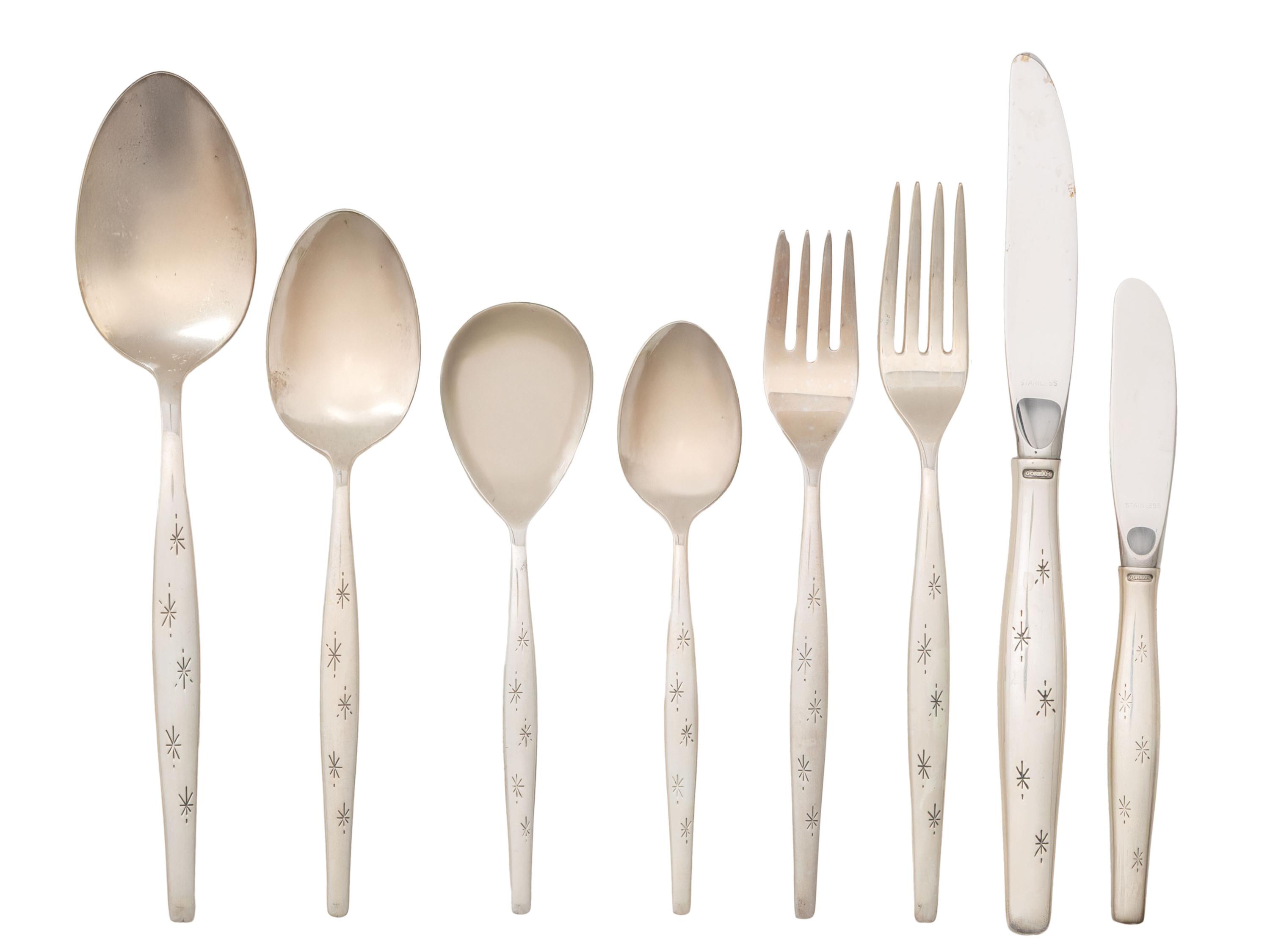 An American Silver Flatware Service