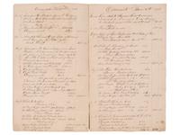 [OHIO]. A group of Ohio-related manuscripts and ephemera, including: