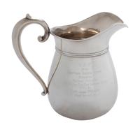 An American Silver Water Pitcher