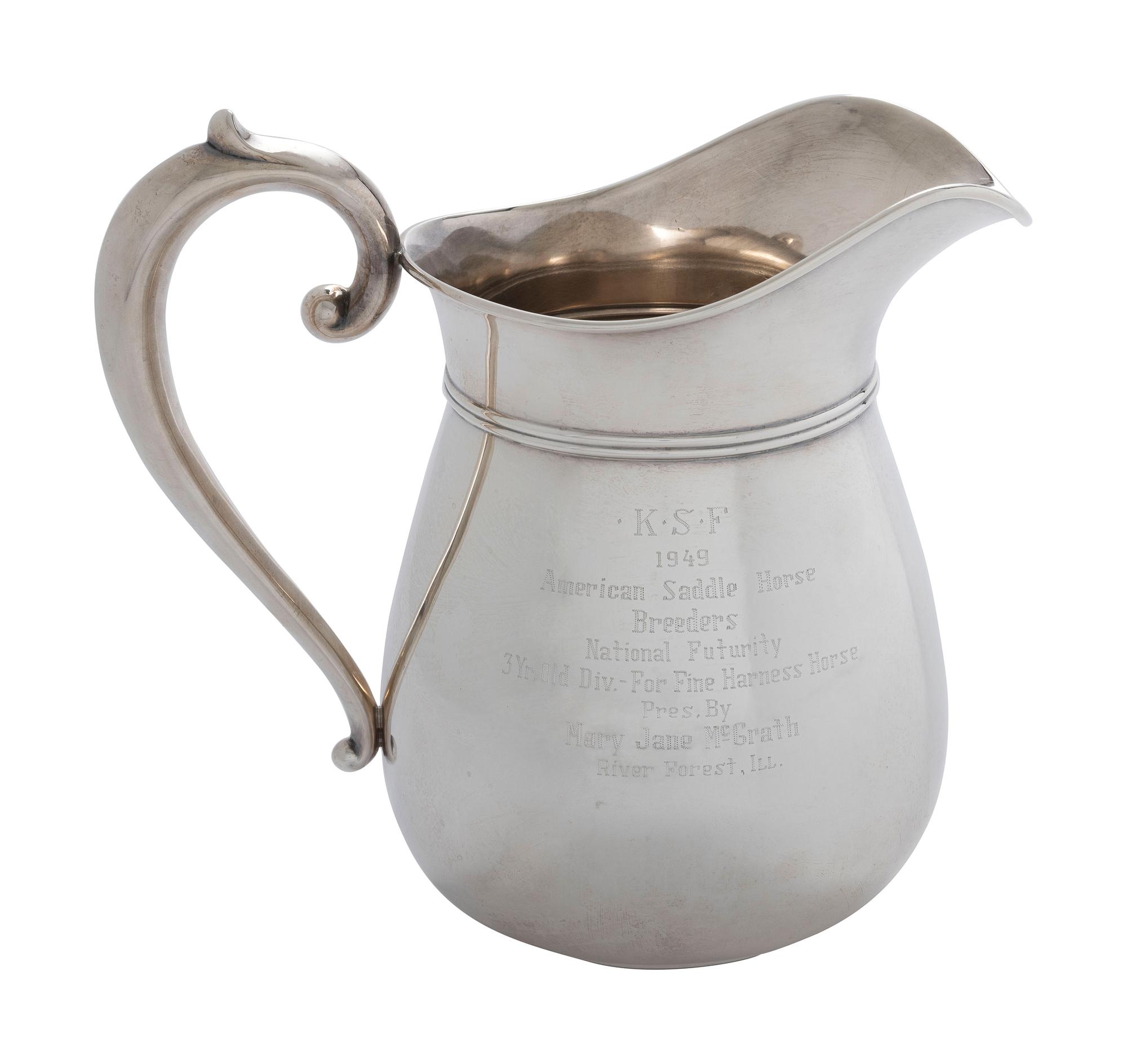 An American Silver Water Pitcher
