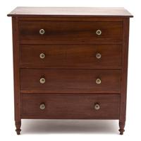 A Salesman Sample Chest of Drawers Height 10 inches. — 19TH CENTURY