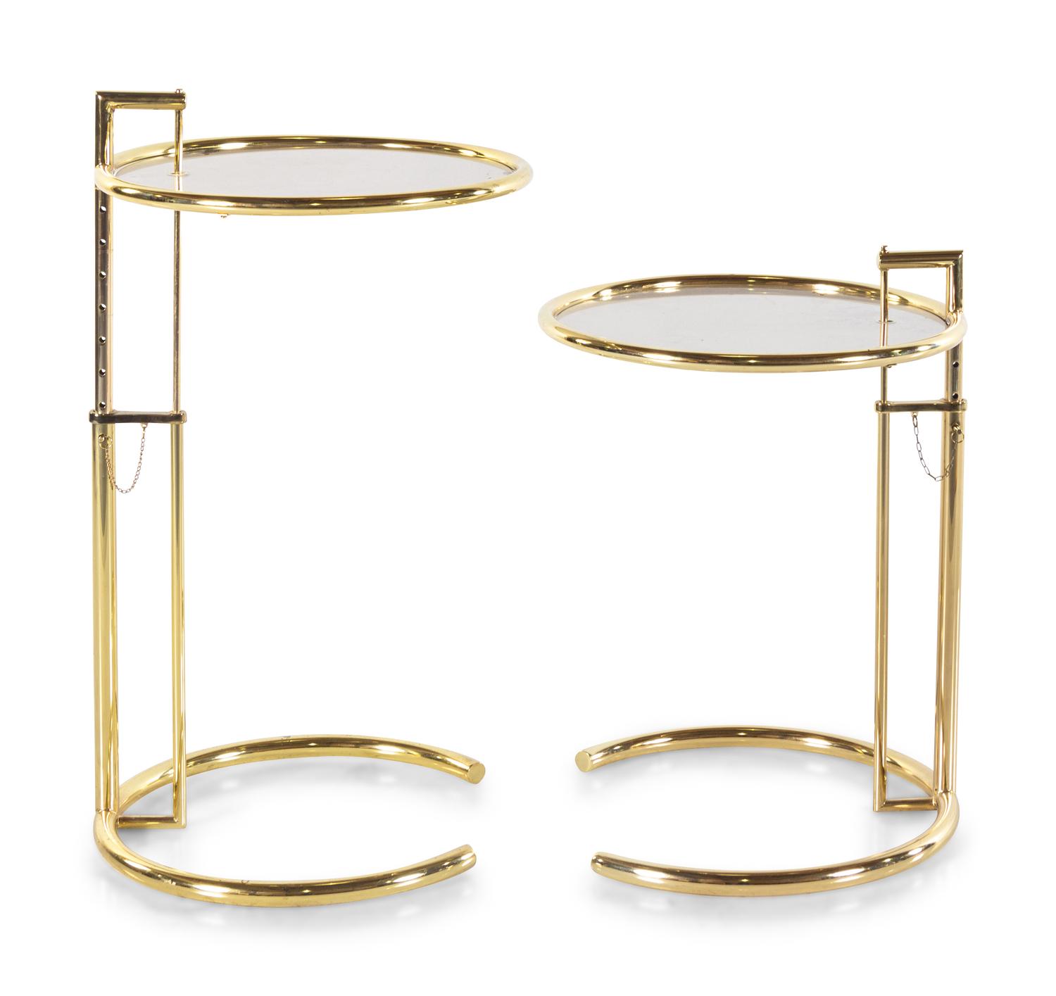 A Pair of Adjustable Side Tables (ETA #8)