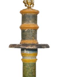 A Pair of Italian Painted Torchères