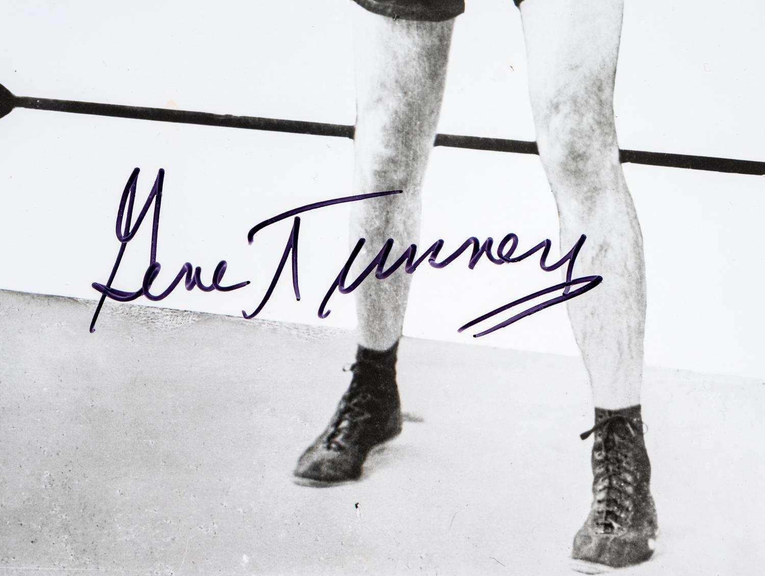A Group of Heavyweight Boxing Champion Gene Tunney Signed Autograph Letters and Photograph,