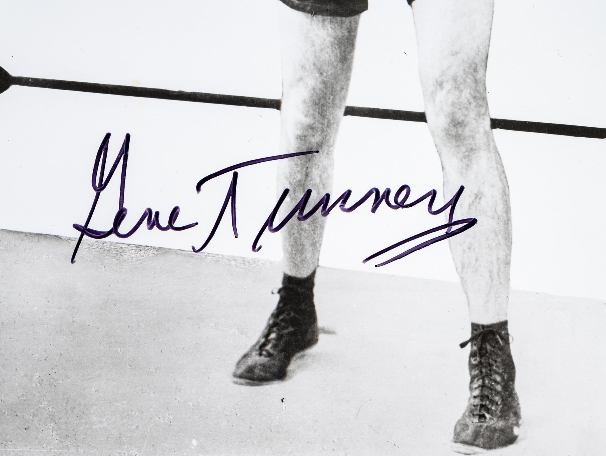 A Group of Heavyweight Boxing Champion Gene Tunney Signed Autograph Letters and Photograph,