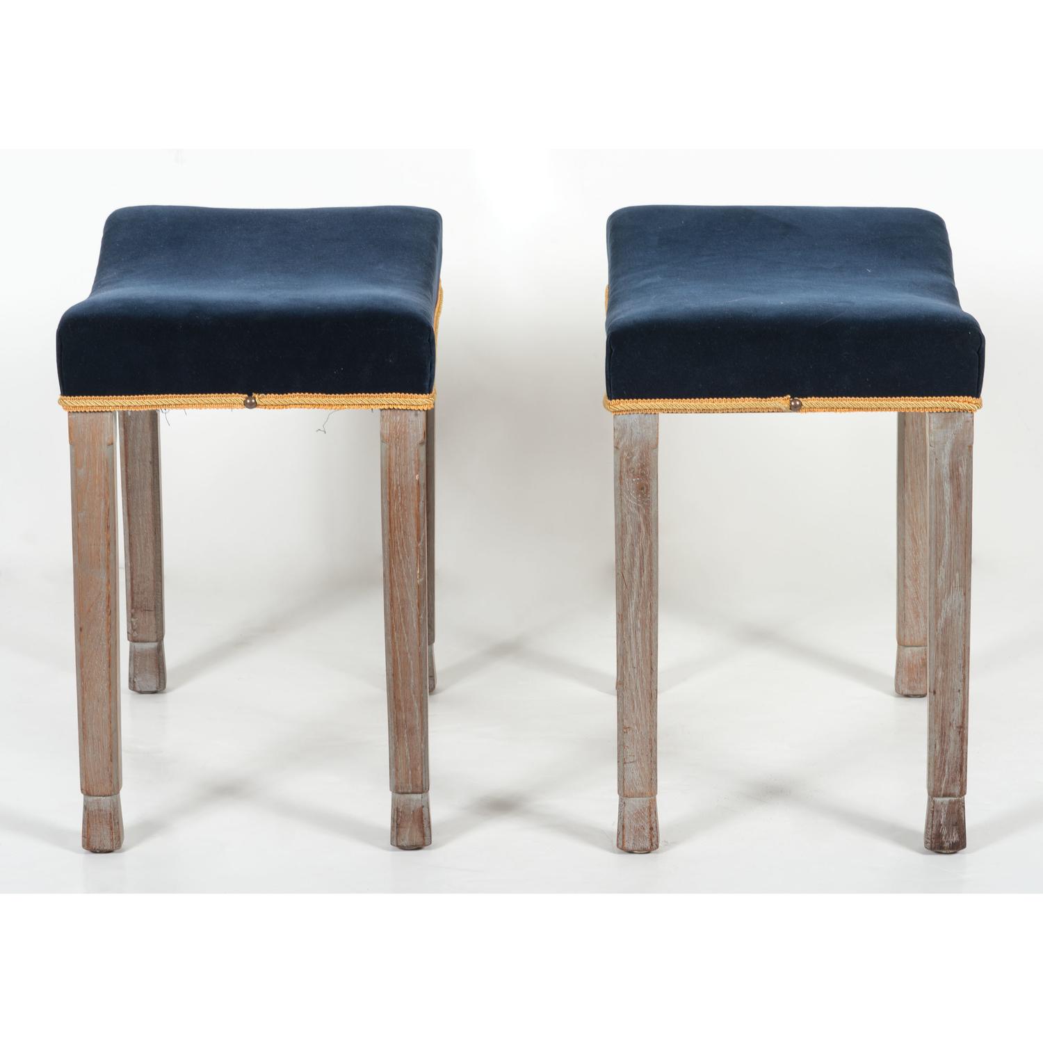 Pair of Queen Elizabeth II Coronation Stools