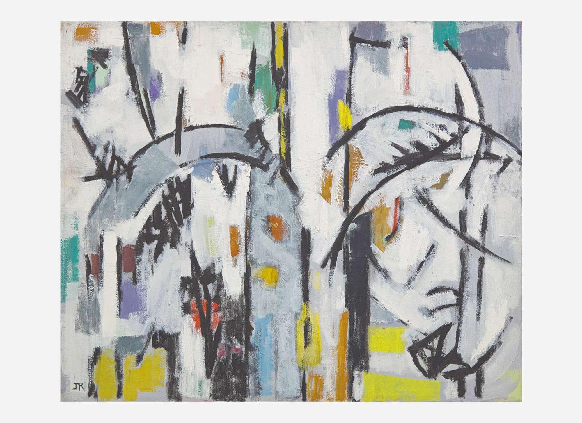 Judith Rothschild (American, 1921-1993), Conifers #5 (or Tree Study)