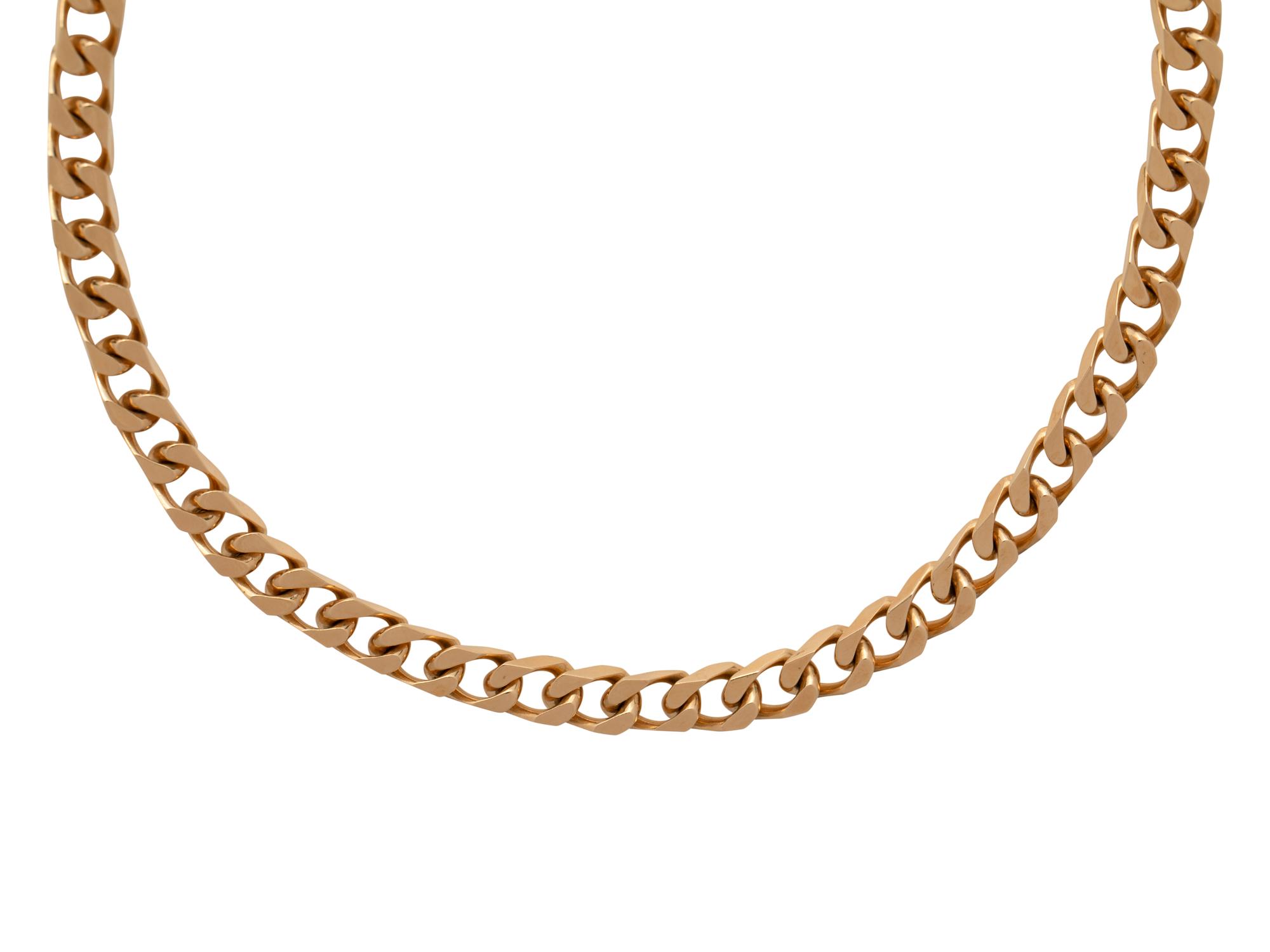 YELLOW GOLD NECKLACE