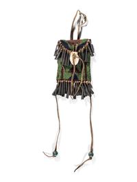 Arapaho Beaded Hide Strike-A-Light Case