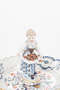 A Pair of Meissen Porcelain Tazze