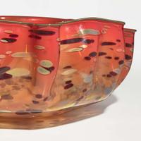 Dale Chihuly (American, b. 1941) Red Macchia Vessel, USA, 1987