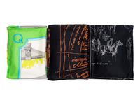 Three Hermès 90cm Silk Scarves