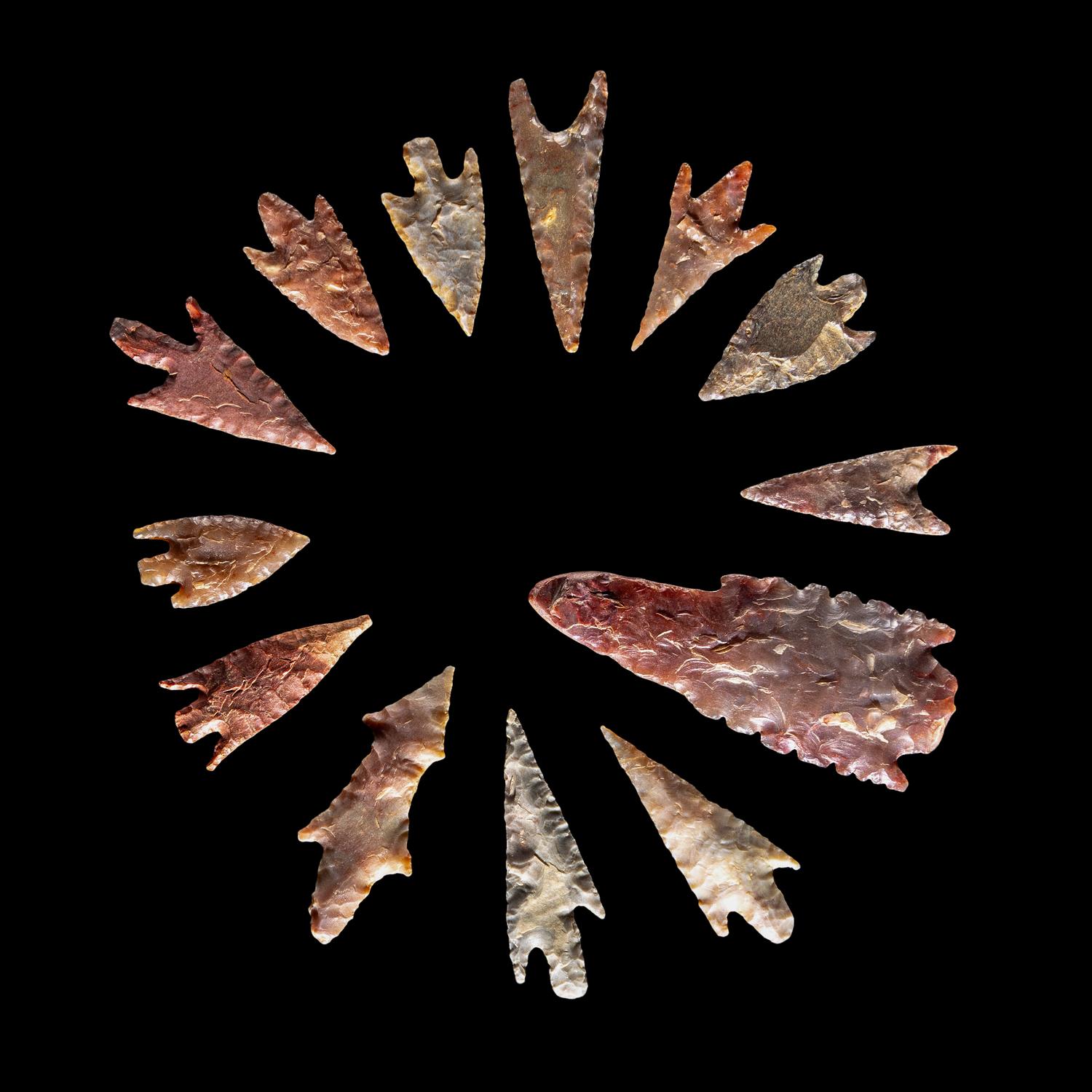 101 Neolithic Flint Points