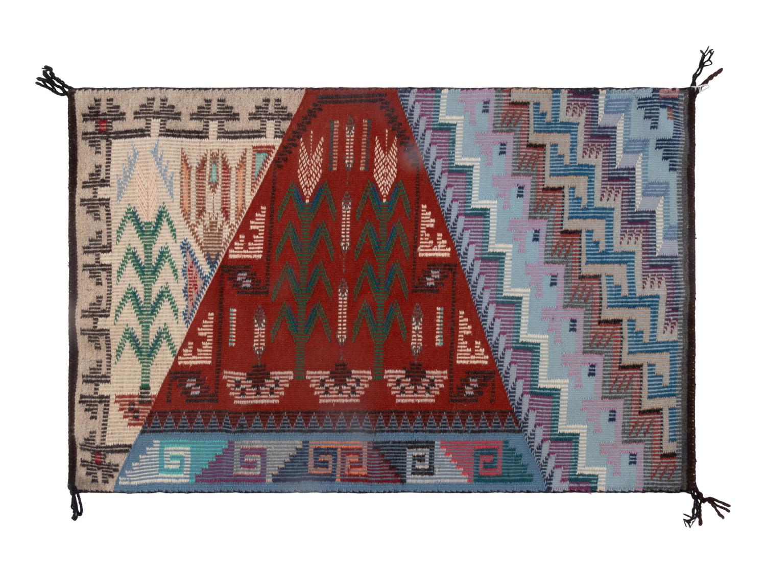 Navajo New Lands Pattern Weaving / Rug