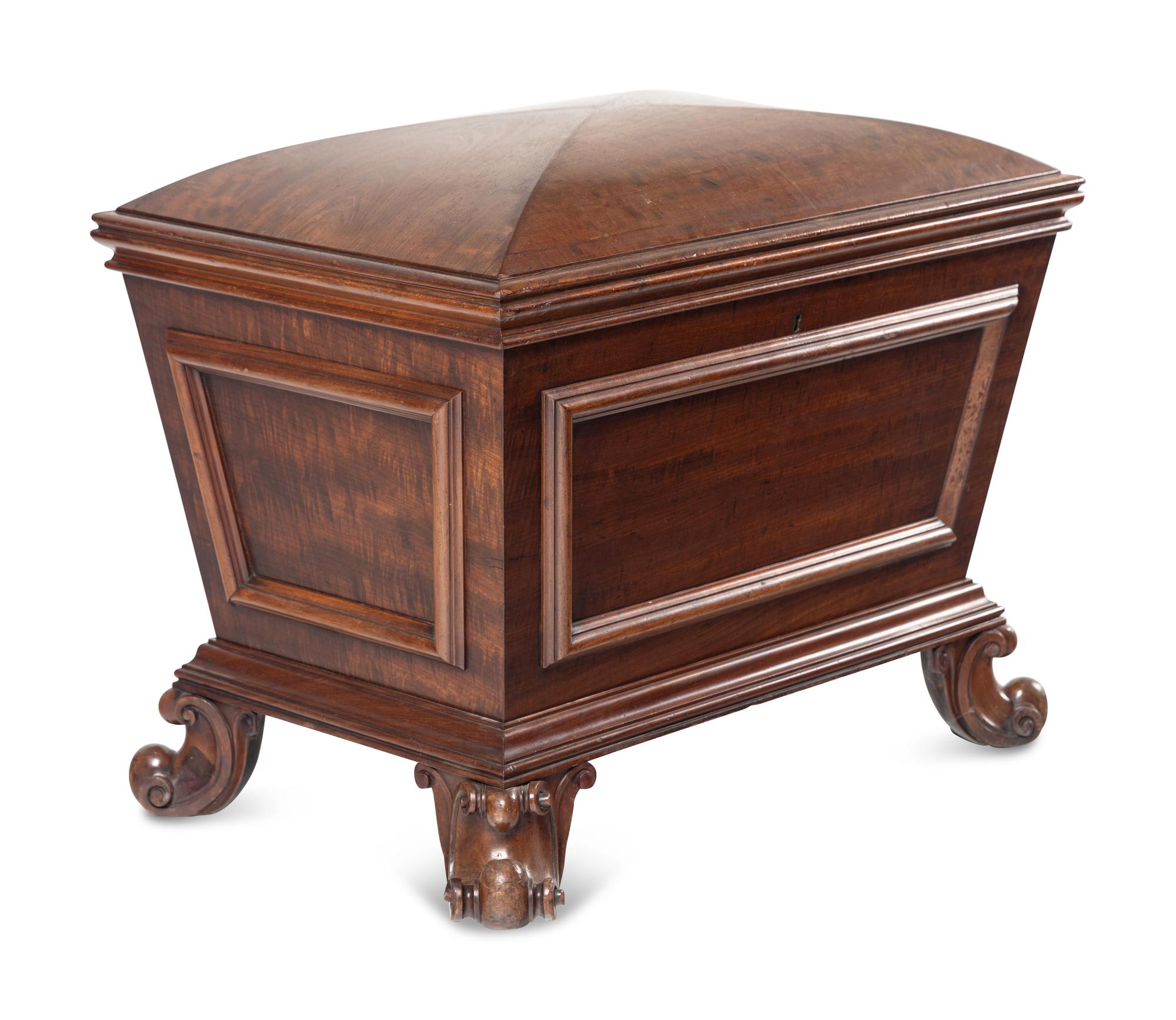 A William IV Mahogany Cellarette