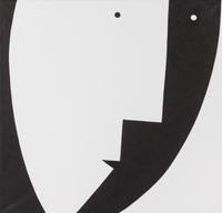 Untitled (Black and White Face)