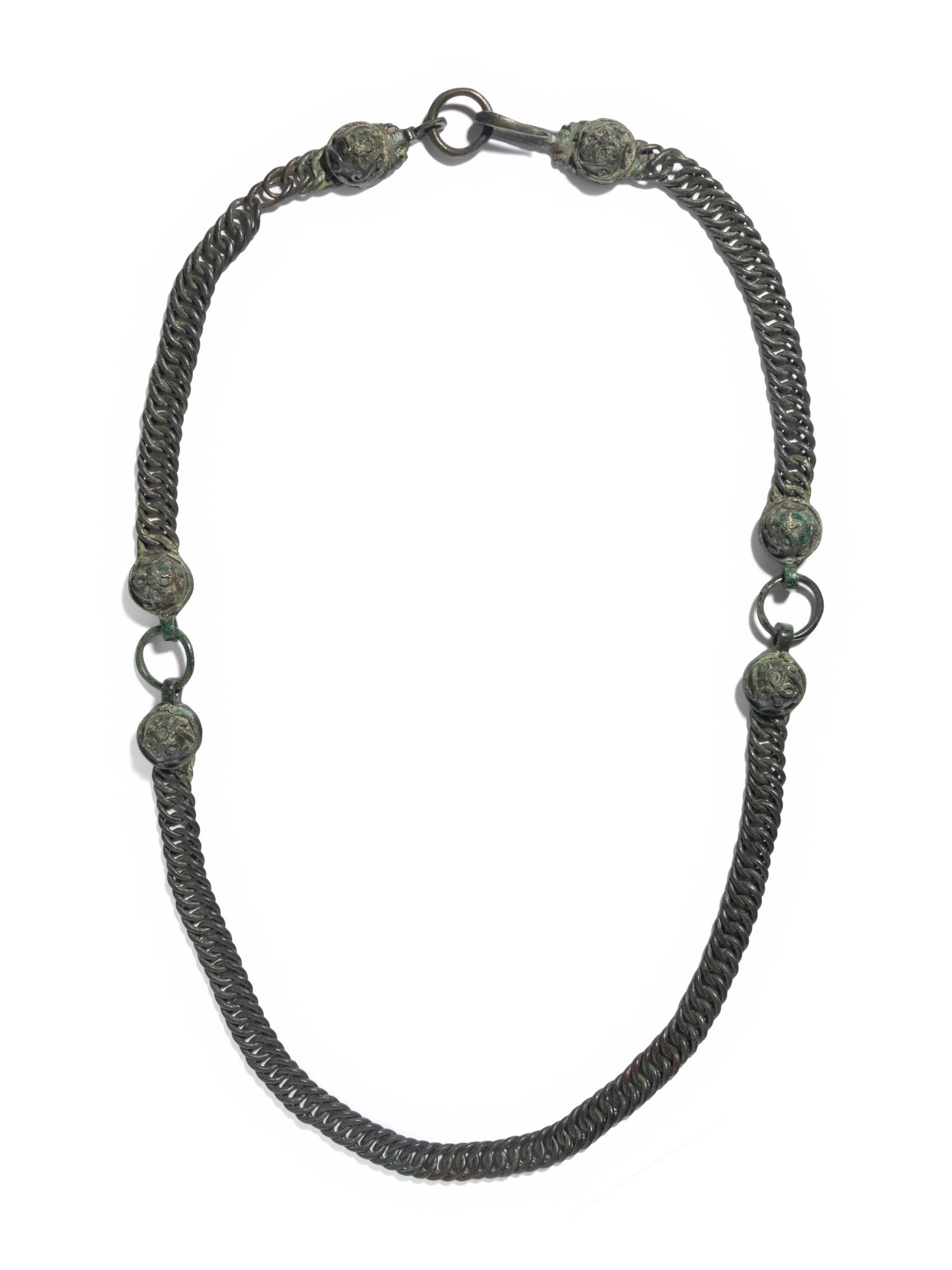 A Byzantine Bronze Necklace