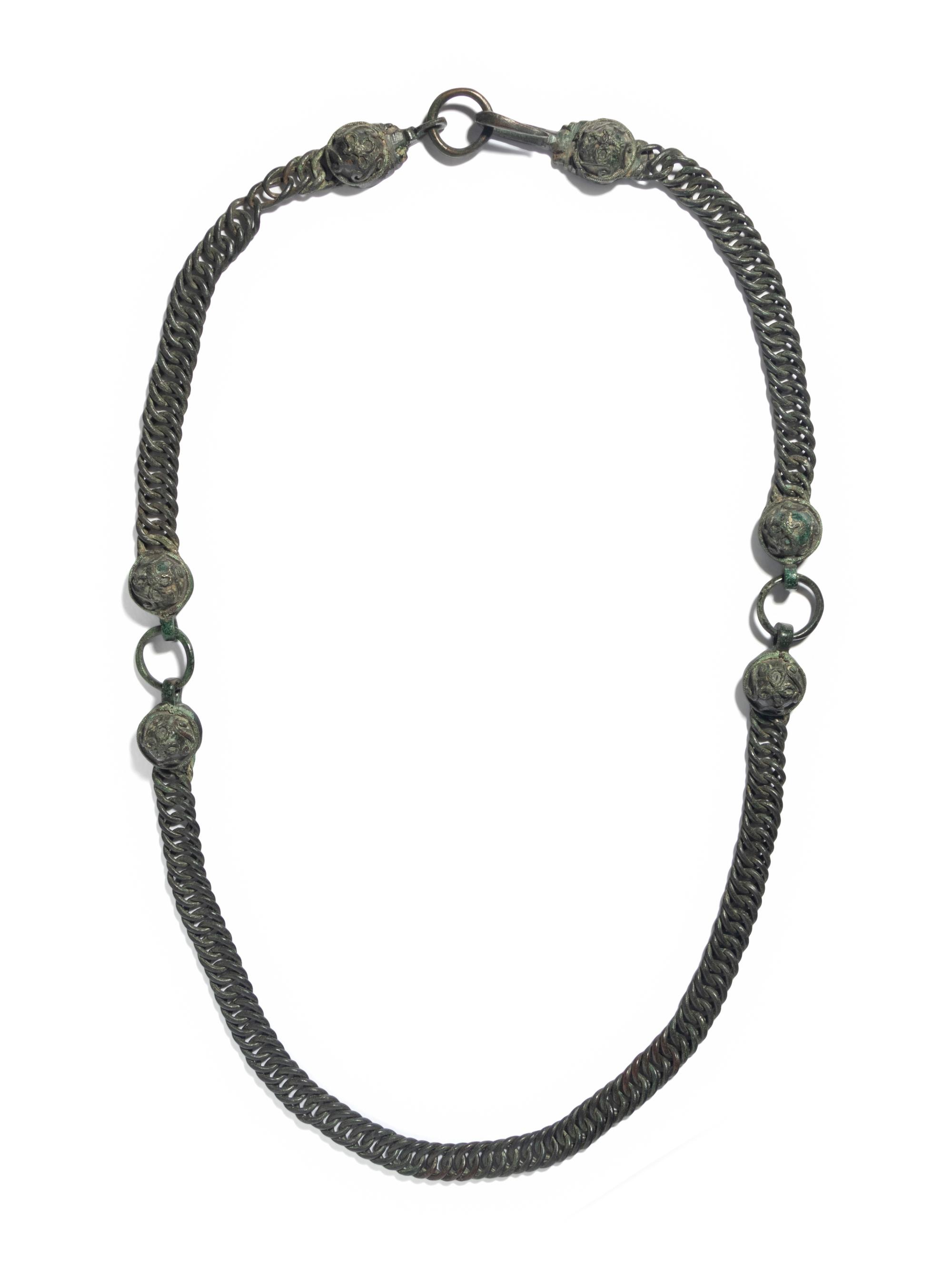 A Byzantine Bronze Necklace