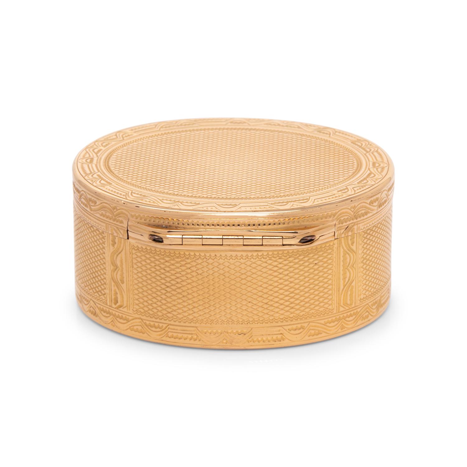 A Louis XVI Gold Snuff Box