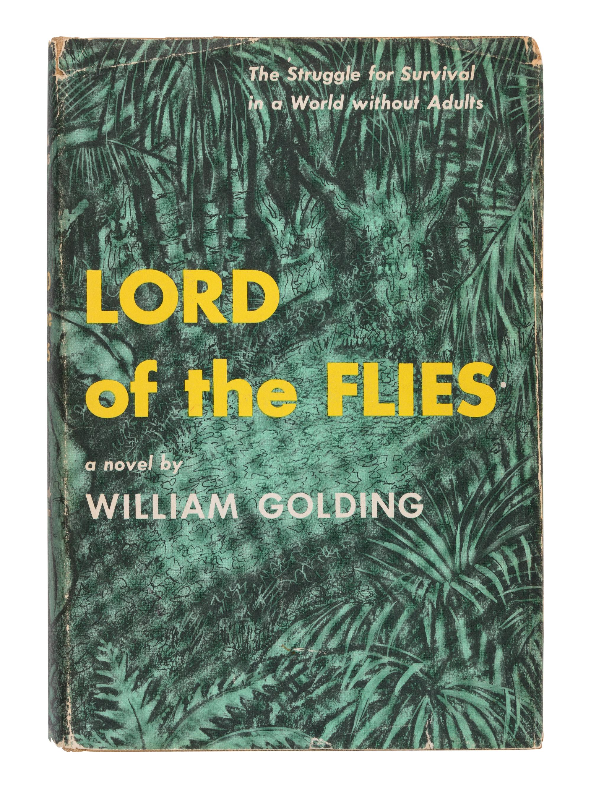 GOLDING, William (1911-1993). Lord of the Flies . New York: Coward-McCann, 1955.