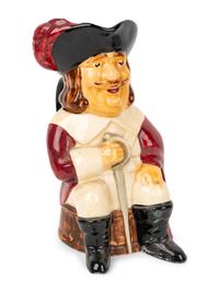 A " George Washington" Character Jug and a "Captain" Character Jug