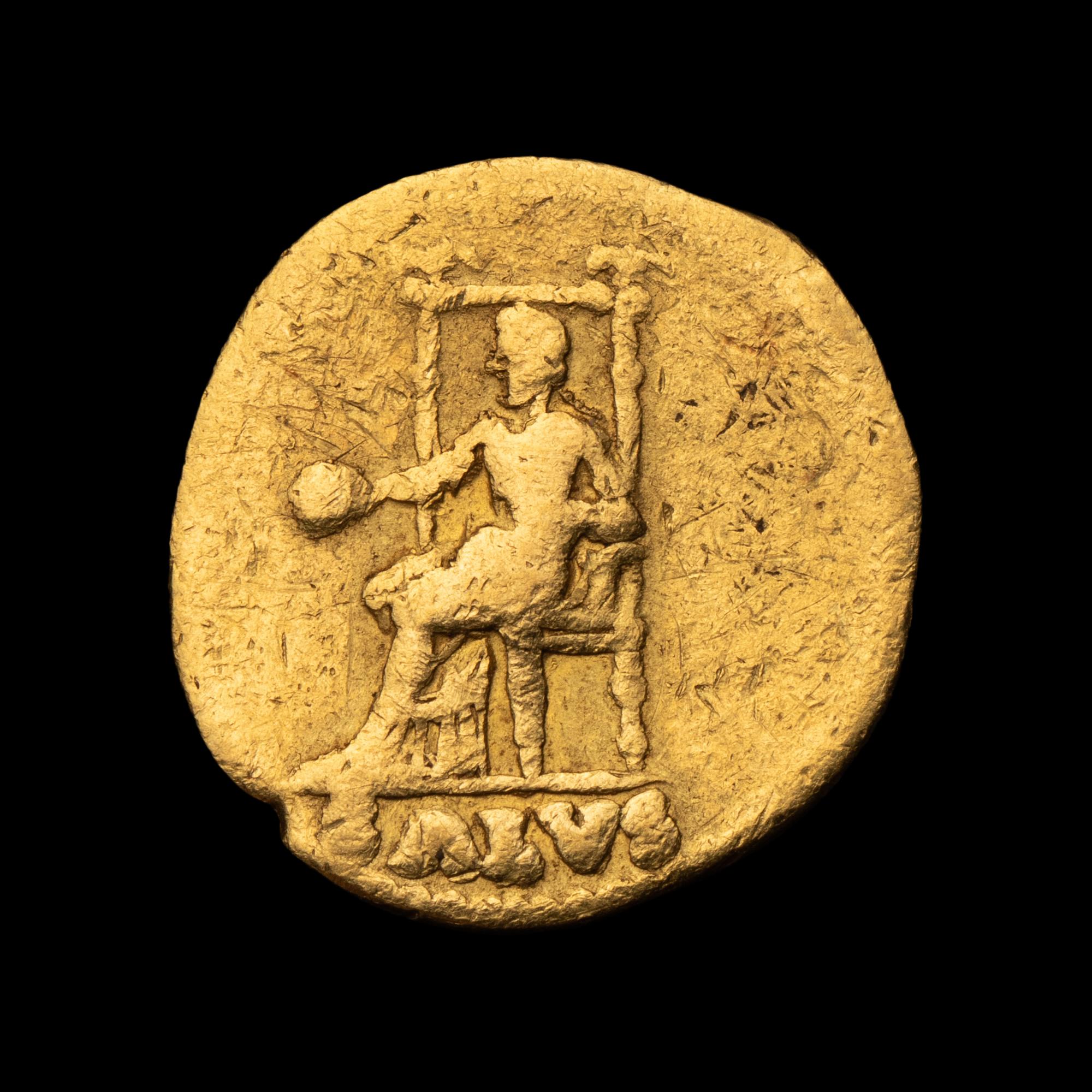 [ANCIENT] ROMAN EMPIRE. Nero (54-68 AD). Av Aureus (7.1 g)