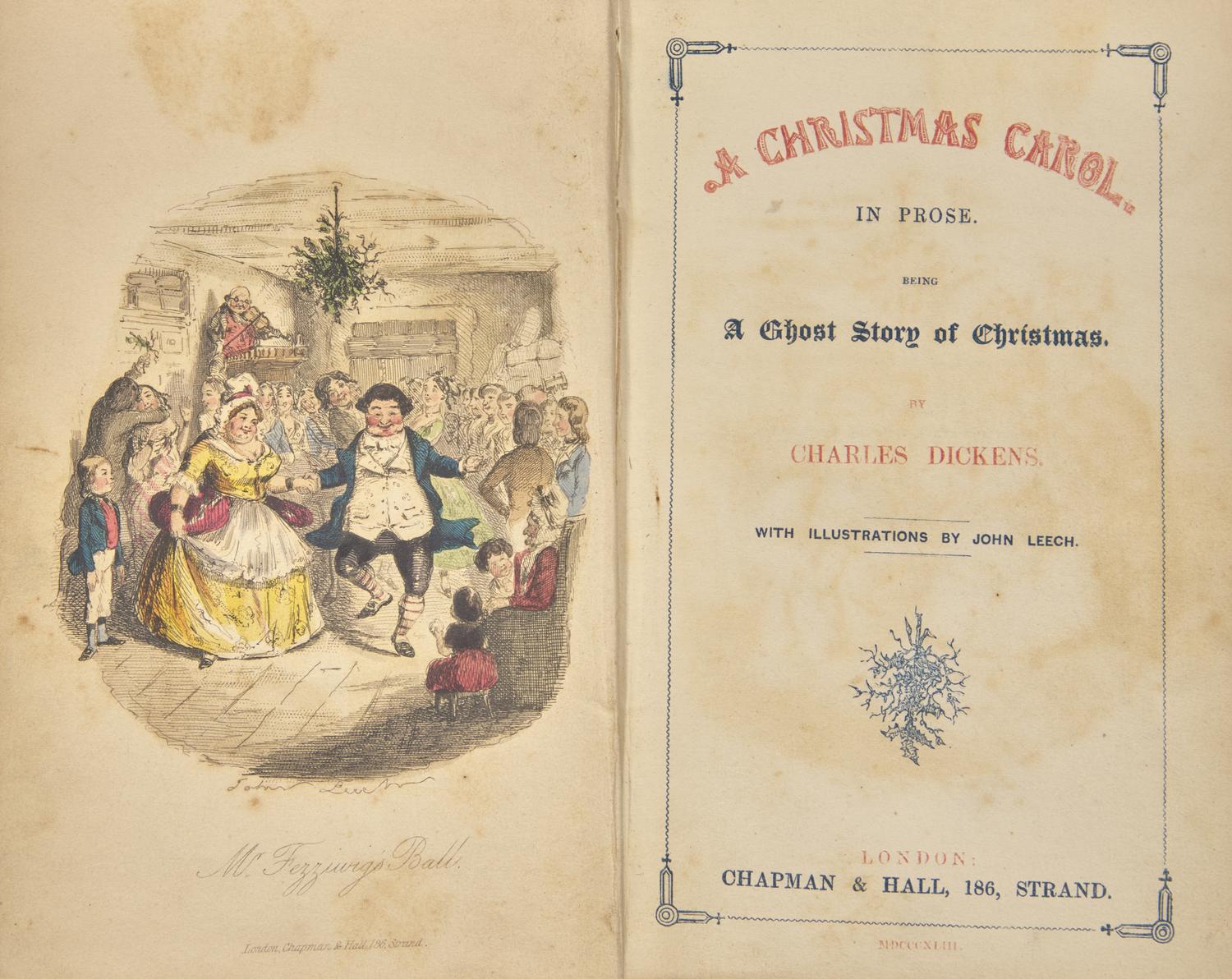 [Literature] Dickens, Charles. A Christmas Carol. In Prose. Being a Ghost Story of Christmas