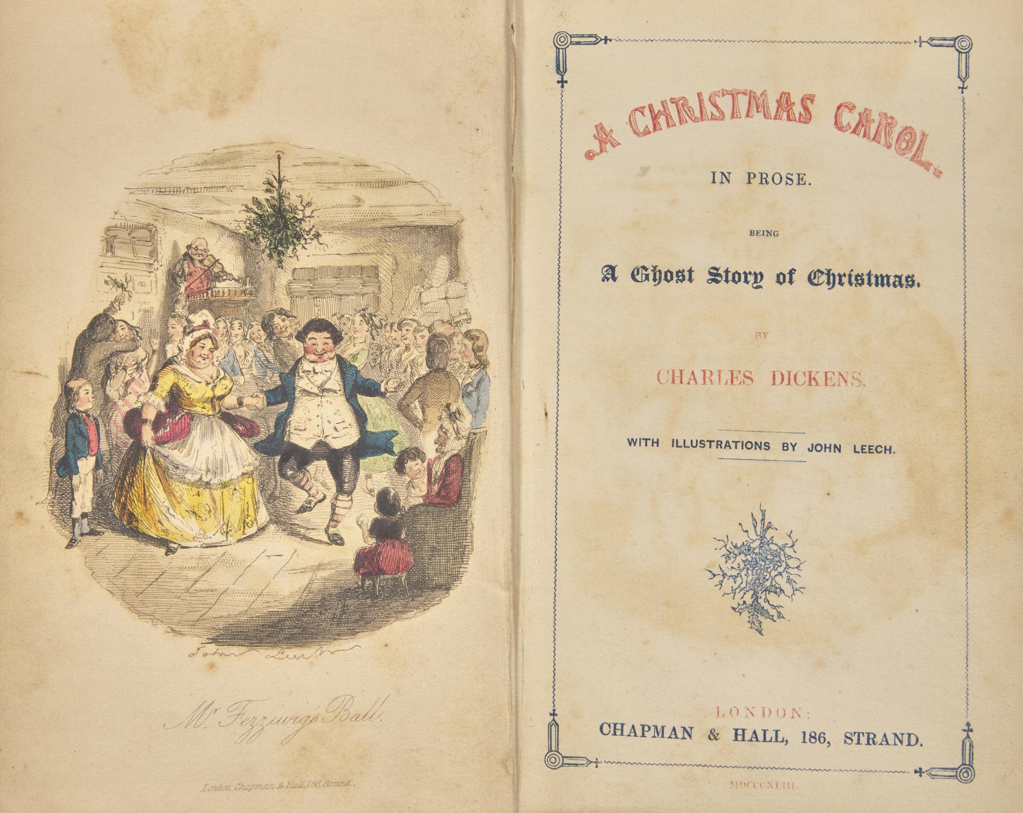 [Literature] Dickens, Charles. A Christmas Carol. In Prose. Being a Ghost Story of Christmas